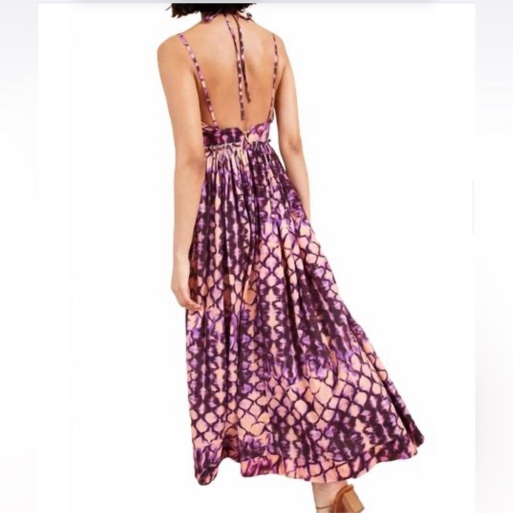 ULLA JOHNSON freya dress in wisteria Sz 8 - Picture 3 of 4